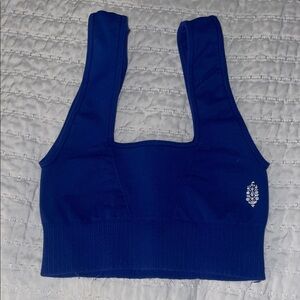 Free People Movement blue bra